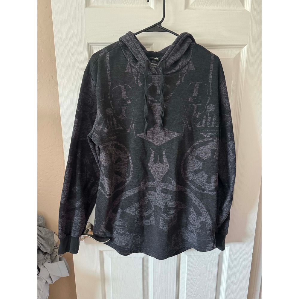 Star Wars Darth Vader Imperial Stormtrooper Graphic Hoodie Mens Size Large‎